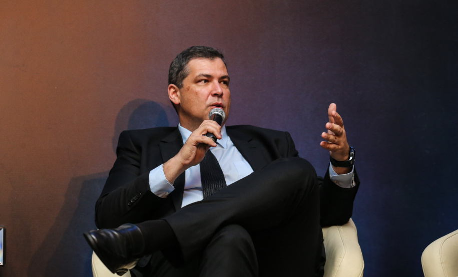 Allan Costa, presidente da Celepar durante o Paraná Day, evento realizado em Curitiba com a presença de mais de 100 investidores do País e do exterior. - Curitiba, 05/02/2019 -Foto: Geraldo Bubniak/ANPr