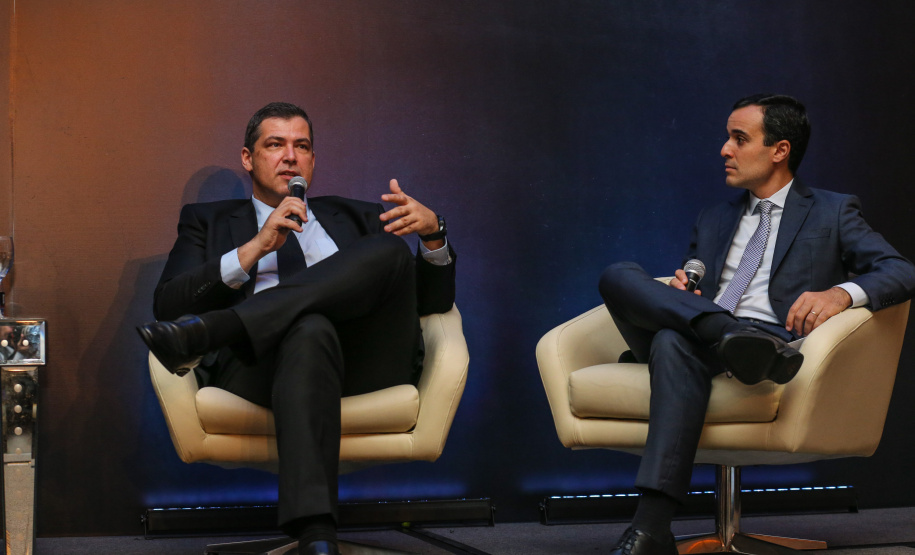 Allan Costa, presidente da Celepar durante o Paraná Day, evento realizado em Curitiba com a presença de mais de 100 investidores do País e do exterior. - Curitiba, 05/02/2019 -Foto: Geraldo Bubniak/ANPr