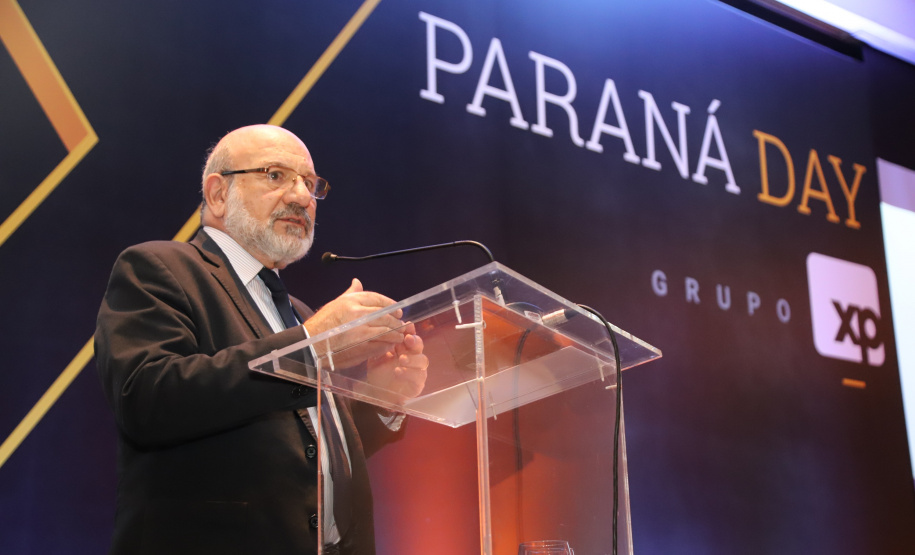 Omar Akel, presidente da Agepar durante o Paraná Day, evento realizado em Curitiba com a presença de mais de 100 investidores do País e do exterior. - Curitiba, 05/02/2019 -Foto: José Fernando Ogura/ANPr