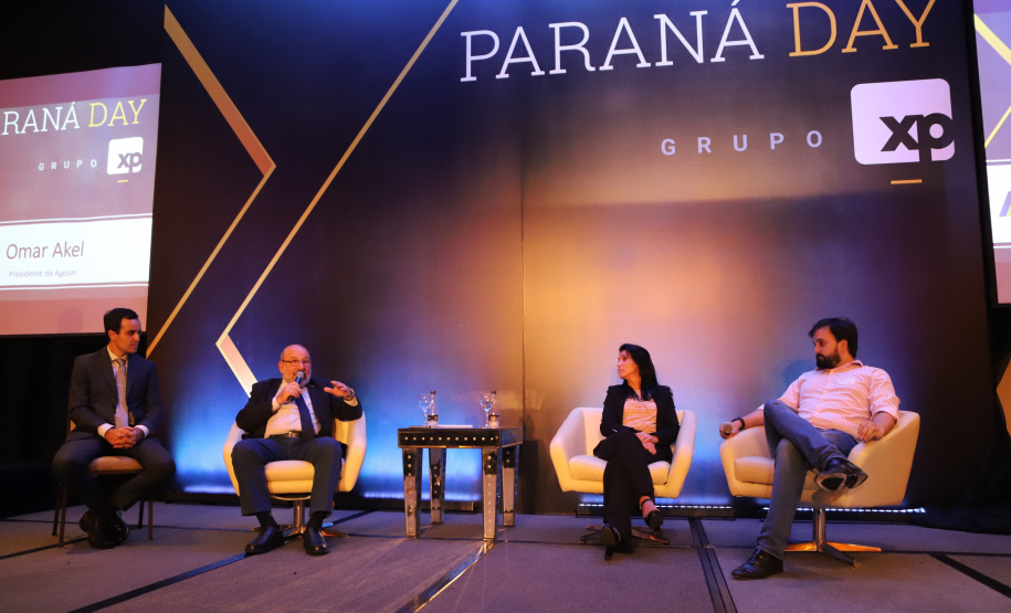 Omar Akel, presidente da Agepar durante o Paraná Day, evento realizado em Curitiba com a presença de mais de 100 investidores do País e do exterior. - Curitiba, 05/02/2019 -Foto: José Fernando Ogura/ANPr