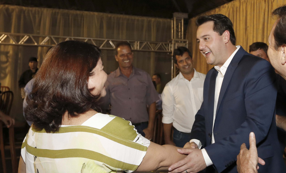 O governador Carlos Massa Ratinho Junior, participa do lançamento da 45ª Exposição Agropecuária, Industrial e Comercial de Umuarama. Presentes no evento: prefeito de Umuarama, Celso Luiz Pozzobom; presidente da Sociedade Rural, Milton Gaiari; secretário do Meio Ambiente, Márcio Nunes; secretário da Infraestrutura e Logística, Sandro Alex, deputados e demais autoridades  -  Umuarama, 05/02/2019  -  Foto: Arnaldo Alves/ANPr