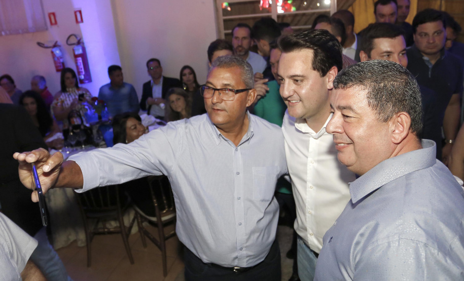 O governador Carlos Massa Ratinho Junior, participa do lançamento da 45ª Exposição Agropecuária, Industrial e Comercial de Umuarama. Presentes no evento: prefeito de Umuarama, Celso Luiz Pozzobom; presidente da Sociedade Rural, Milton Gaiari; secretário do Meio Ambiente, Márcio Nunes; secretário da Infraestrutura e Logística, Sandro Alex, deputados e demais autoridades  -  Umuarama, 05/02/2019  -  Foto: Arnaldo Alves/ANPr