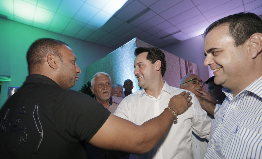 O governador Carlos Massa Ratinho Junior, participa do lançamento da 45ª Exposição Agropecuária, Industrial e Comercial de Umuarama. Presentes no evento: prefeito de Umuarama, Celso Luiz Pozzobom; presidente da Sociedade Rural, Milton Gaiari; secretário do Meio Ambiente, Márcio Nunes; secretário da Infraestrutura e Logística, Sandro Alex, deputados e demais autoridades  -  Umuarama, 05/02/2019  -  Foto: Arnaldo Alves/ANPr