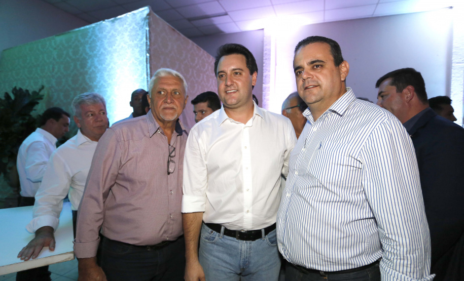 O governador Carlos Massa Ratinho Junior, participa do lançamento da 45ª Exposição Agropecuária, Industrial e Comercial de Umuarama. Presentes no evento: prefeito de Umuarama, Celso Luiz Pozzobom; presidente da Sociedade Rural, Milton Gaiari; secretário do Meio Ambiente, Márcio Nunes; secretário da Infraestrutura e Logística, Sandro Alex, deputados e demais autoridades  -  Umuarama, 05/02/2019  -  Foto: Arnaldo Alves/ANPr