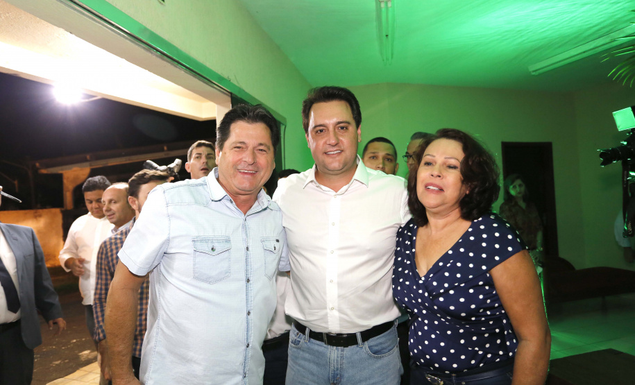 O governador Carlos Massa Ratinho Junior, participa do lançamento da 45ª Exposição Agropecuária, Industrial e Comercial de Umuarama. Presentes no evento: prefeito de Umuarama, Celso Luiz Pozzobom; presidente da Sociedade Rural, Milton Gaiari; secretário do Meio Ambiente, Márcio Nunes; secretário da Infraestrutura e Logística, Sandro Alex, deputados e demais autoridades  -  Umuarama, 05/02/2019  -  Foto: Arnaldo Alves/ANPr