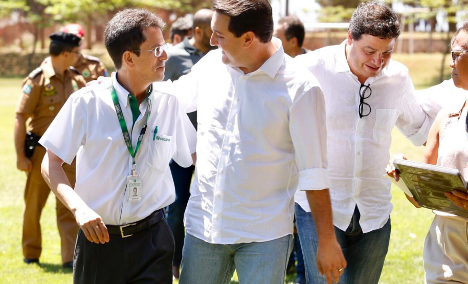 O governador Carlos Massa Ratinho Junior participou nesta quarta-feira (06), em Maringá, da Assembleia Geral Ordinária de prestação de contas do exercício 2018 da Cocamar.  -  Maringá, 06/02/2019  -  Foto:Mateus Girotto/Cocamar
