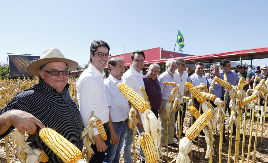 Governador Carlos Massa Ratinho Junior durante Coletiva de Imprensa no Show Rural.  Cascavel, 07/02/2019  -  Foto: Arnaldo Alves/ANPr