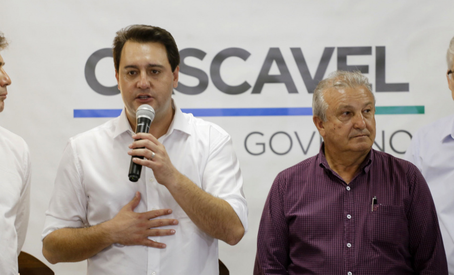 Governador Carlos Massa Ratinho Junior durante Coletiva de Imprensa no Show Rural.  Cascavel, 07/02/2019  -  Foto: Arnaldo Alves/ANPr