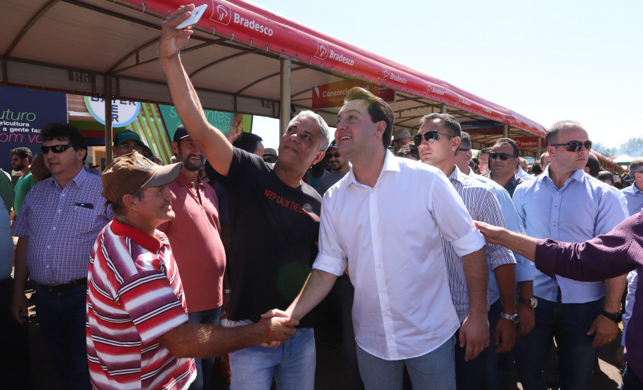 Governador Carlos Massa Ratinho Júnior visita estandes do Show Rural - Cascavel, 07/02/2019 - Foto: Rodrigo Félix Leal/ANPr