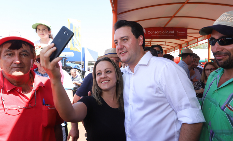 Governador Carlos Massa Ratinho Júnior visita estandes do Show Rural - Cascavel, 07/02/2019 - Foto: Rodrigo Félix Leal/ANPr