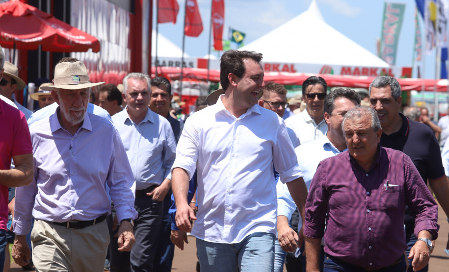 Governador Carlos Massa Ratinho Júnior visita estandes do Show Rural - Cascavel, 07/02/2019 - Foto: Rodrigo Félix Leal/ANPr