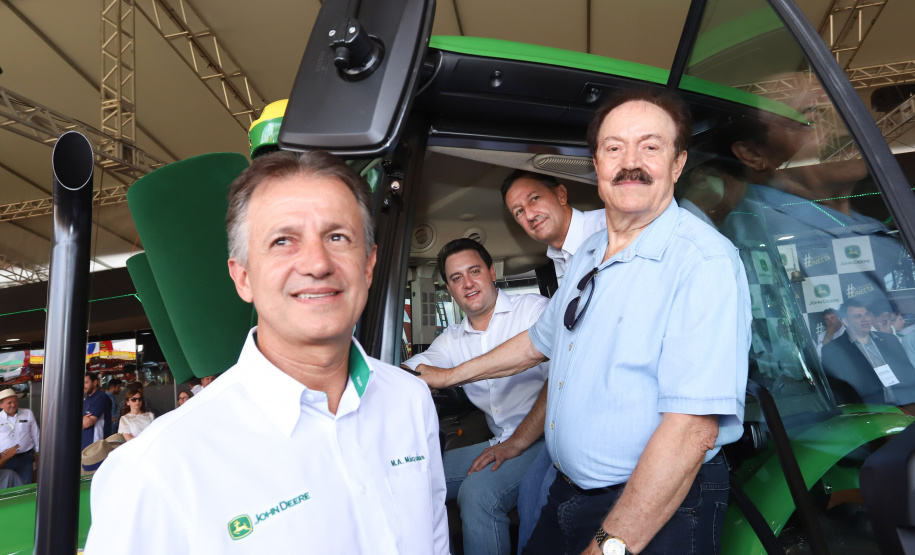 Governador Carlos Massa Ratinho Júnior visita estandes do Show Rural - Cascavel, 07/02/2019 - Foto: Rodrigo Félix Leal/ANPr