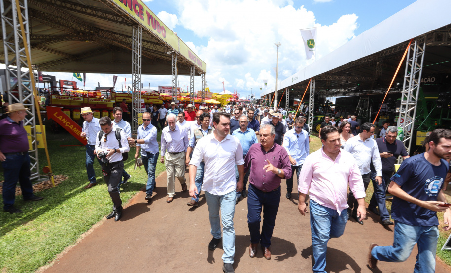 Governador Carlos Massa Ratinho Júnior visita estandes do Show Rural - Cascavel, 07/02/2019 - Foto: Rodrigo Félix Leal/ANPr