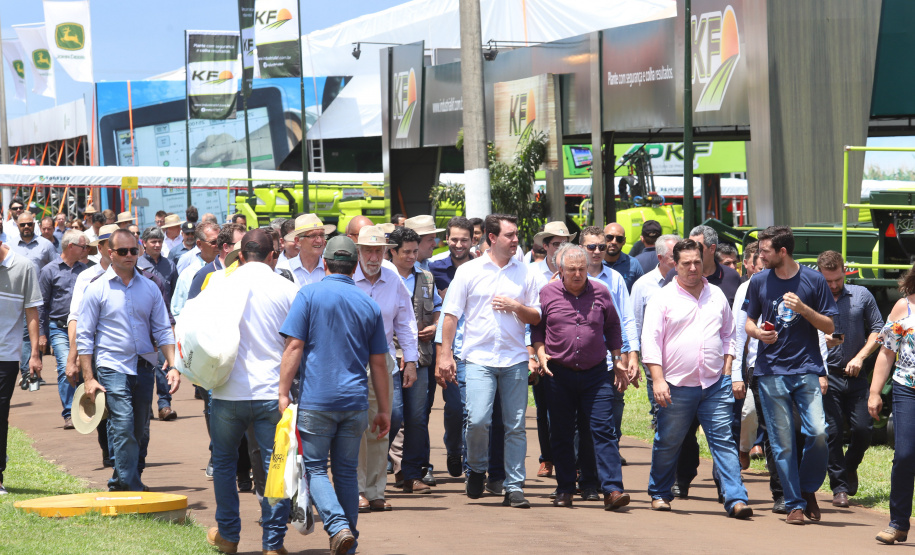 Governador Carlos Massa Ratinho Júnior visita estandes do Show Rural - Cascavel, 07/02/2019 - Foto: Rodrigo Félix Leal/ANPr