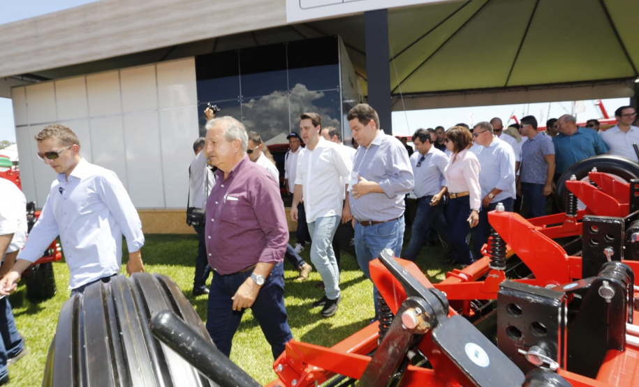 Governador Carlos Massa Ratinho Júnior visita estandes do Show Rural  -  Cascavel, 07/02/2019  -  Foto: Arnaldo Alves/ANPr