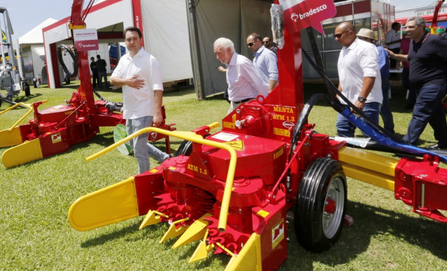 Governador Carlos Massa Ratinho Júnior visita estandes do Show Rural  -  Cascavel, 07/02/2019  -  Foto: Arnaldo Alves/ANPr