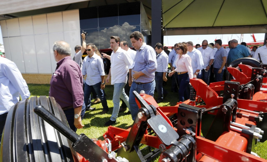 Governador Carlos Massa Ratinho Júnior visita estandes do Show Rural  -  Cascavel, 07/02/2019  -  Foto: Arnaldo Alves/ANPr