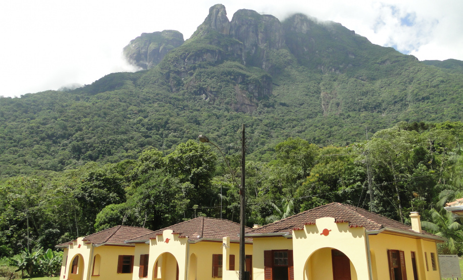 Parque Estadual Pico Marumbi, na Serra do Mar, em Morretes.  -  Foto: Divulgação IAP