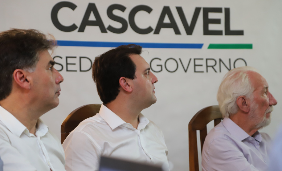 Governador Carlos Massa Ratinho Júnior coordena reunião do secretariado durante o Show Rural - Cascavel, 07/02/2019 - Foto: José Fernando Ogura/ANPr