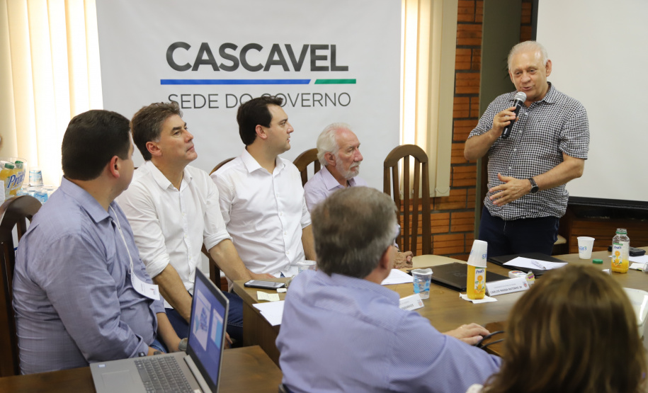 Governador Carlos Massa Ratinho Júnior coordena reunião do secretariado durante o Show Rural - Cascavel, 07/02/2019 - Foto: José Fernando Ogura/ANPr