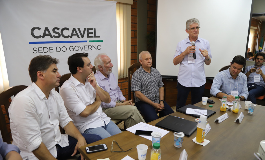 Governador Carlos Massa Ratinho Júnior coordena reunião do secretariado durante o Show Rural - Cascavel, 07/02/2019 - Foto: José Fernando Ogura/ANPr