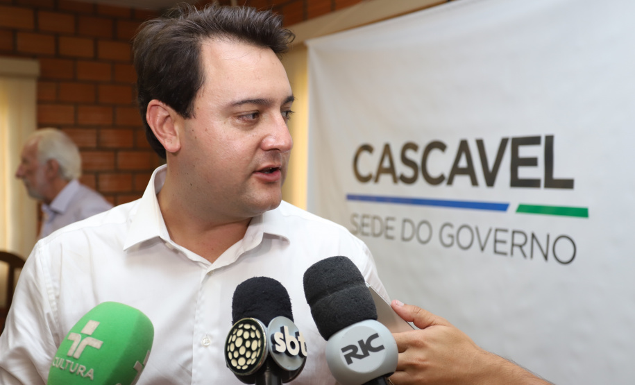 Governador Carlos Massa Ratinho Júnior coordena reunião do secretariado durante o Show Rural - Cascavel, 07/02/2019 - Foto: José Fernando Ogura/ANPr