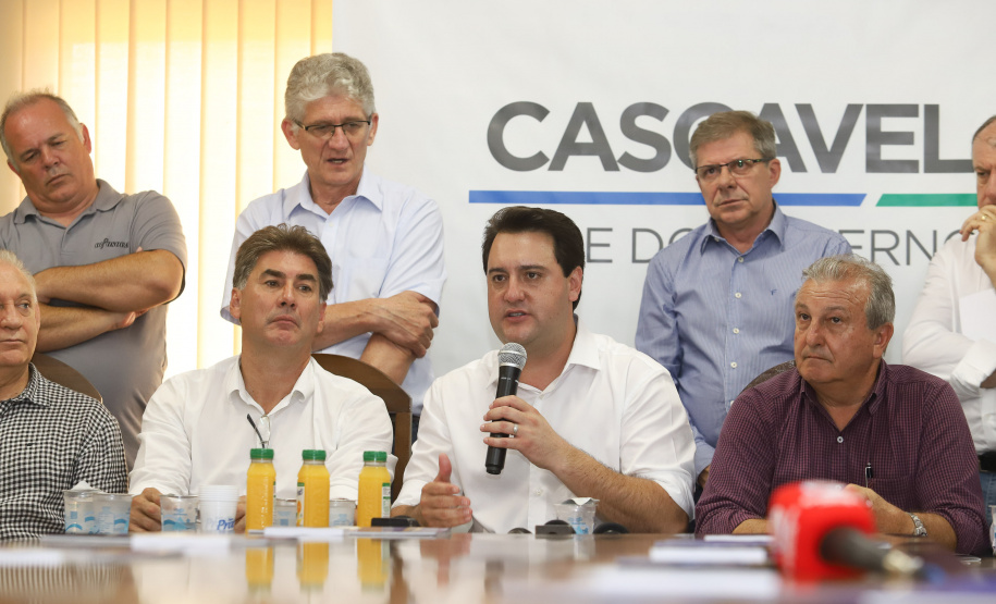 Reunião do governador Carlos Massa Ratinho Junior com a equipe de secretários de Estado. -  Cascavel, 07/02/2019  -  Foto: Rodrigo Félix Leal