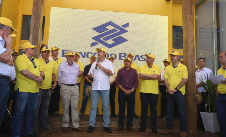 O governador Carlos Massa Ratinho Júnior entregou nesta quinta-feira (7), durante o Show Rural, em Cascavel, três tratores agrícolas para produtores do município de Catanduvas. - Cascavel, 07/02/2019 - Foto: Rodrigo Félix Leal/ANPr