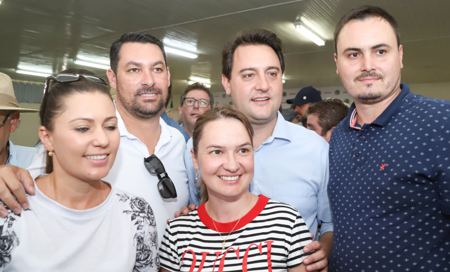 O governador Carlos Massa Ratinho Junior recebe a ministra da Agricultura, Pecuária e Abastecimento, Tereza Cristina, no Show Rural Coopavel. - Cascavel, 08/02/2019 - Foto: Rodrigo Félix Leal/ANPr
