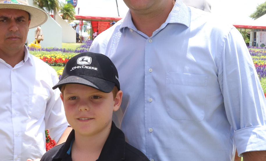 O governador Carlos Massa Ratinho Junior recebe a ministra da Agricultura, Pecuária e Abastecimento, Tereza Cristina, no Show Rural Coopavel. - Cascavel, 08/02/2019 - Foto: Rodrigo Félix Leal/ANPr