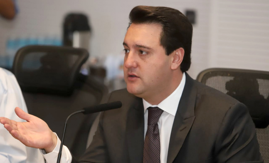 Governador Carlos Massa Ratinho Júnior coordena reunião com equipe de Governo - Curitiba, 12/02/2019 - Foto: Rodrigo Félix Leal/ANPr