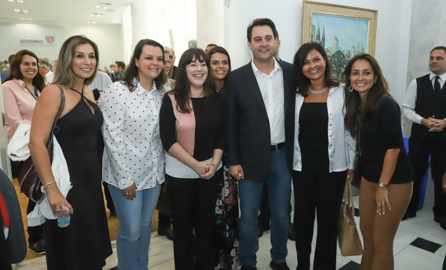 Governador Carlos Massa Ratinho Júnior dá posse ao secretário de Estado da Infrestrurura e Logística, Sandro Alex, e ao diretor do Departamento de Estradas e Rodagem (DER), João Alfredo zampieri - Curitiba, 13/02/2019 - Foto: Rodrigo Félix Leal/ANPr