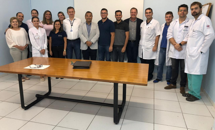 A Fundação Estatal de Atenção em Saúde do Estado do Paraná (Funeas), responsável pela administração do Hospital Regional do Litoral, em Paranaguá, deu posse nesta quarta-feira (13) à nova diretoria da instituição, como parte de um novo projeto de reestruturação.  -  Curitiba, 13/02/2019  -  Foto: Divulgação SESA