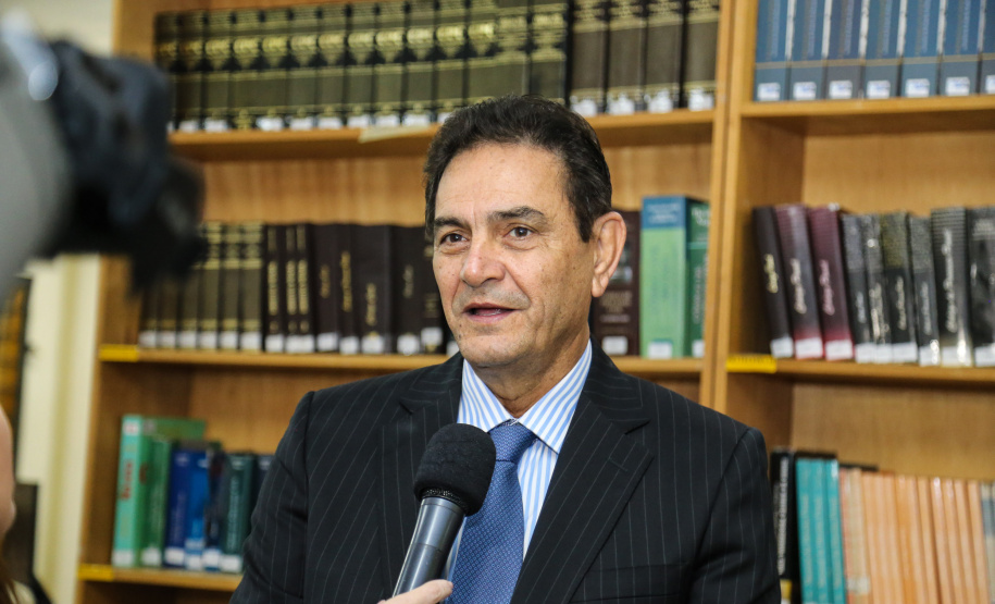 Presidente do Fundepar José Maria Ferreira, no início do ano letivo. Curitiba, 14/02/2019 - Foto: Geraldo Bubniak/ANPr