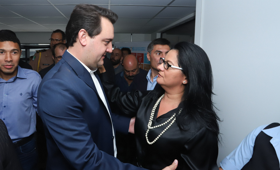 Governador Carlos Massa Ratinho Júnior dá posse ao secretário do Desenvolvimento Urbano e de Obras Públicas, João Carlos Ortega - Curitiba, 14/02/2019 - Foto: Rodrigo Felix Leal/ANPr