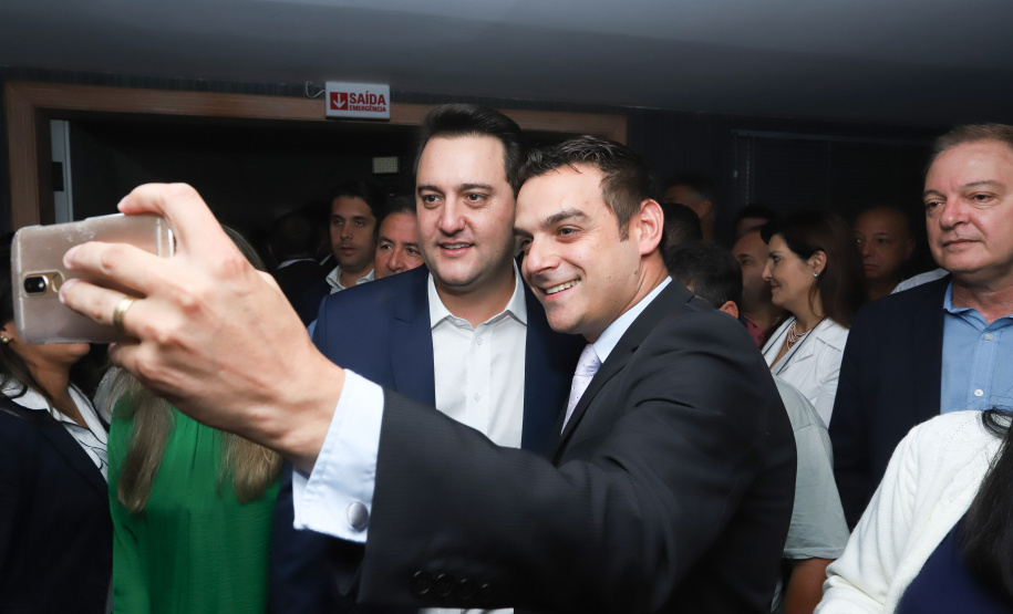 Governador Carlos Massa Ratinho Júnior dá posse ao secretário do Desenvolvimento Urbano e de Obras Públicas, João Carlos Ortega - Curitiba, 14/02/2019 - Foto: Rodrigo Felix Leal/ANPr