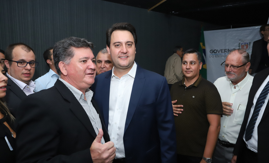 Governador Carlos Massa Ratinho Júnior dá posse ao secretário do Desenvolvimento Urbano e de Obras Públicas, João Carlos Ortega - Curitiba, 14/02/2019 - Foto: Rodrigo Felix Leal/ANPr