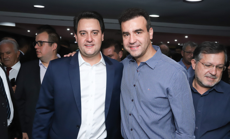 Governador Carlos Massa Ratinho Júnior dá posse ao secretário do Desenvolvimento Urbano e de Obras Públicas, João Carlos Ortega - Curitiba, 14/02/2019 - Foto: Rodrigo Felix Leal/ANPr