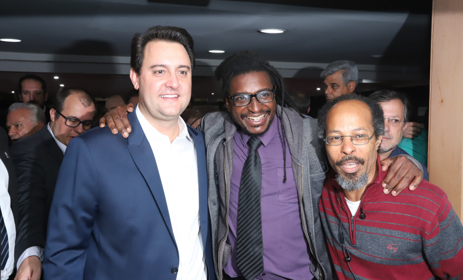 Governador Carlos Massa Ratinho Júnior dá posse ao secretário do Desenvolvimento Urbano e de Obras Públicas, João Carlos Ortega - Curitiba, 14/02/2019 - Foto: Rodrigo Felix Leal/ANPr