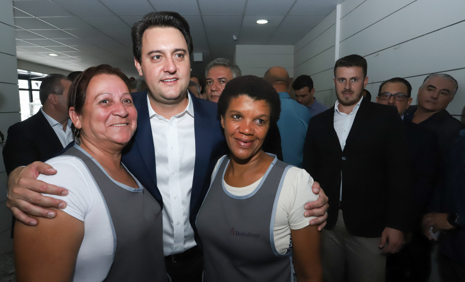 Governador Carlos Massa Ratinho Júnior dá posse ao secretário do Desenvolvimento Urbano e de Obras Públicas, João Carlos Ortega - Curitiba, 14/02/2019 - Foto: Rodrigo Felix Leal/ANPr