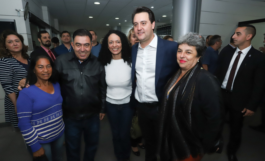 Governador Carlos Massa Ratinho Júnior dá posse ao secretário do Desenvolvimento Urbano e de Obras Públicas, João Carlos Ortega - Curitiba, 14/02/2019 - Foto: Rodrigo Felix Leal/ANPr