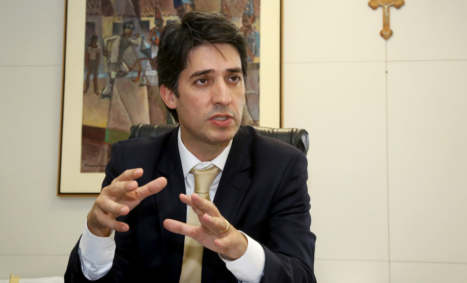 Secretário do Planejamento, Valdemar Jorge.Foto: Jaelson Lucas/ANpr