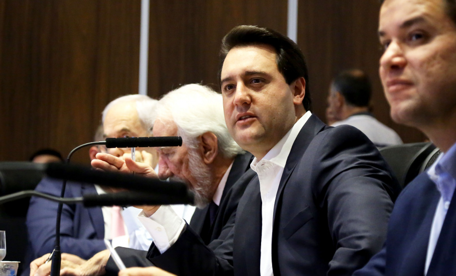 Reunião de secretariado, a pedido do governador Carlos Massa Ratinho Junior, a Controladoria Geral do Estado (GGE) editou uma resolução e solicitou a todos os secretários de Estado a divulgação das suas respectivas agendas nos portais institucionais das pastas. O objetivo é disponibilizar a ferramenta para consulta pública até o começo de março. Curitiba,19/02/2019 Foto:Jaelson Lucas / ANPr