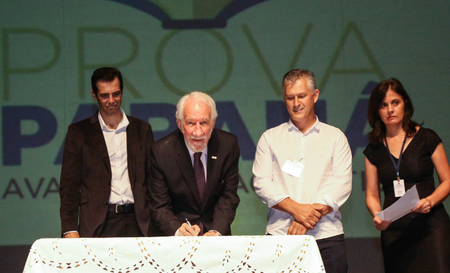 A Secretaria de Educação do Paraná realizou nesta quarta-feira (20), em Curitiba, o Seminário de Cooperação Pedagógica com Município