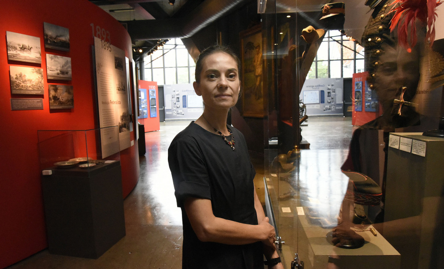 Biba Bettega, diretora do Museu Paranaense.Curitiba, 11 de fevereiro de 2019.Foto: Kraw Penas/SEEC