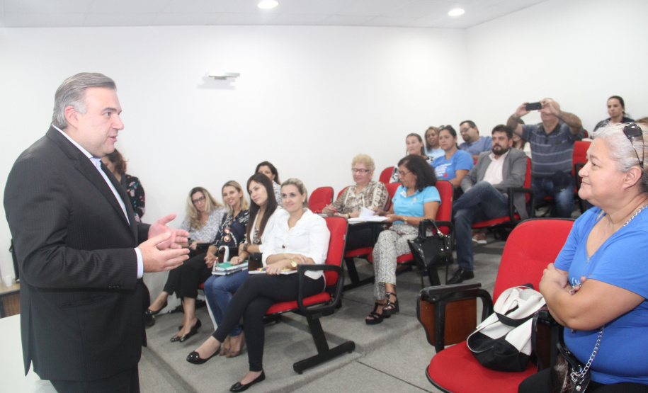 Reunião com  o secretário da Justiça, Família e Trabalho (Sejuf), Ney Leprevost e as entidades sociais que atendem pessoas com autismo.   Curitiba, 21/02/2019  -  Foto: Divulgação SEJUF