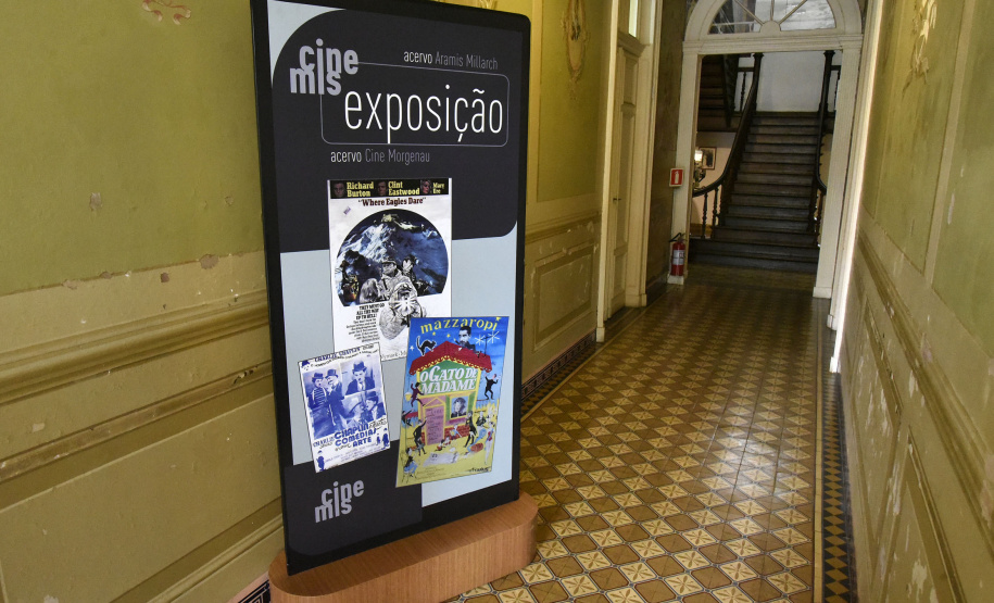 Cine MIS, exposição no Museu da Imagem e do Som do Paraná(MIS).Curitiba, 21 de fevereiro de 2019.Foto: Kraw Penas/SEEC