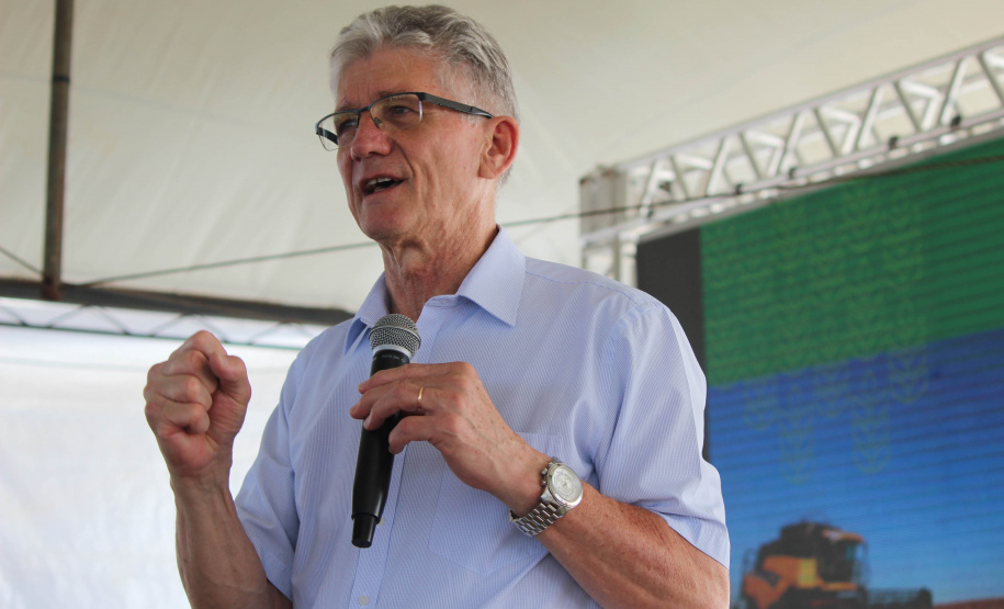 O secretário estadual da Agricultura e do Abastecimento, Norberto Ortigara, afirmou na quinta-feira (21), em Pato Branco, que o governo do Paraná vai fortalecer o agronegócio com mais pesquisa, assistência técnica e diálogo com o governo federal. Foto: Divulgação/SEAB