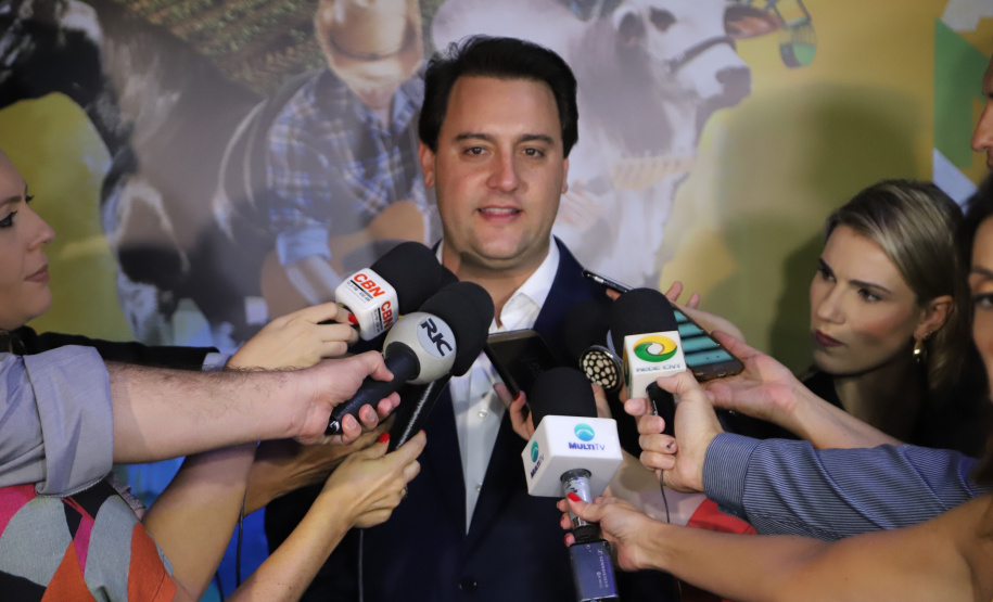 Governador Carlos Massa Ratinho Junior participa do lançamento ExpoLondrina. Londrina,22/02/2019. Foto: José Fernando Ogura/ANPr