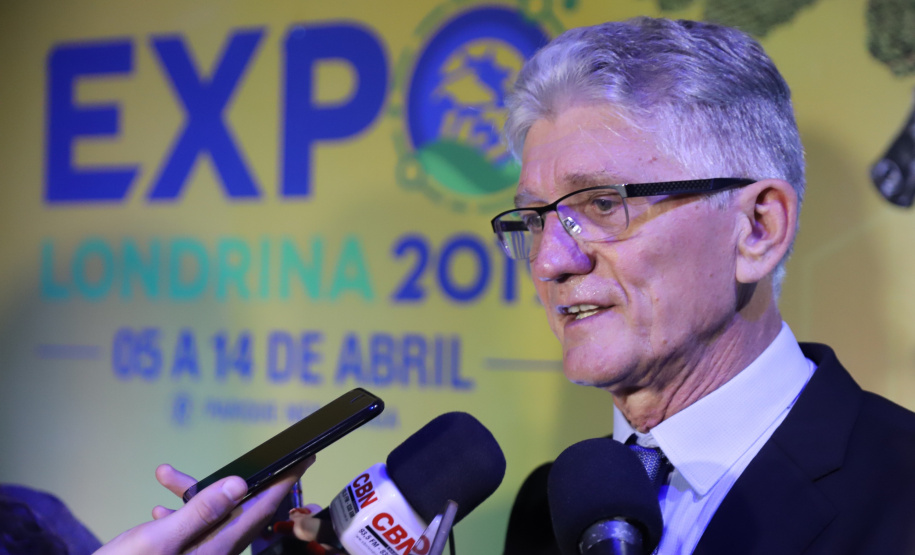 Governador Carlos Massa Ratinho Junior participa do lançamento ExpoLondrina. Londrina,22/02/2019. Foto: José Fernando Ogura/ANPr